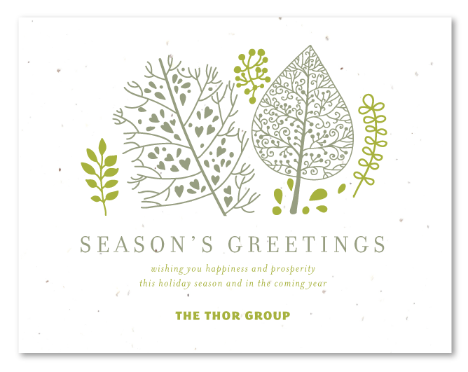 For Ever: Corporate Holiday Cards that stands out - GBP