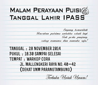 Malam perayaan puisi