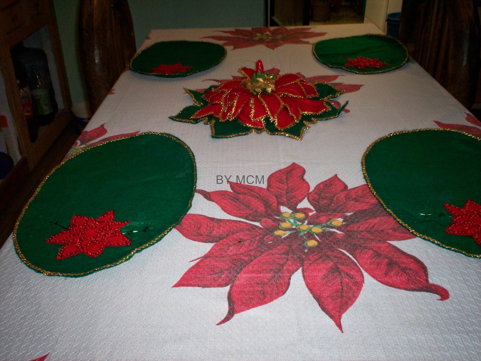 individuales de mesa navide�os