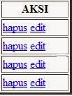 Cara membuat link hapus pada web programming