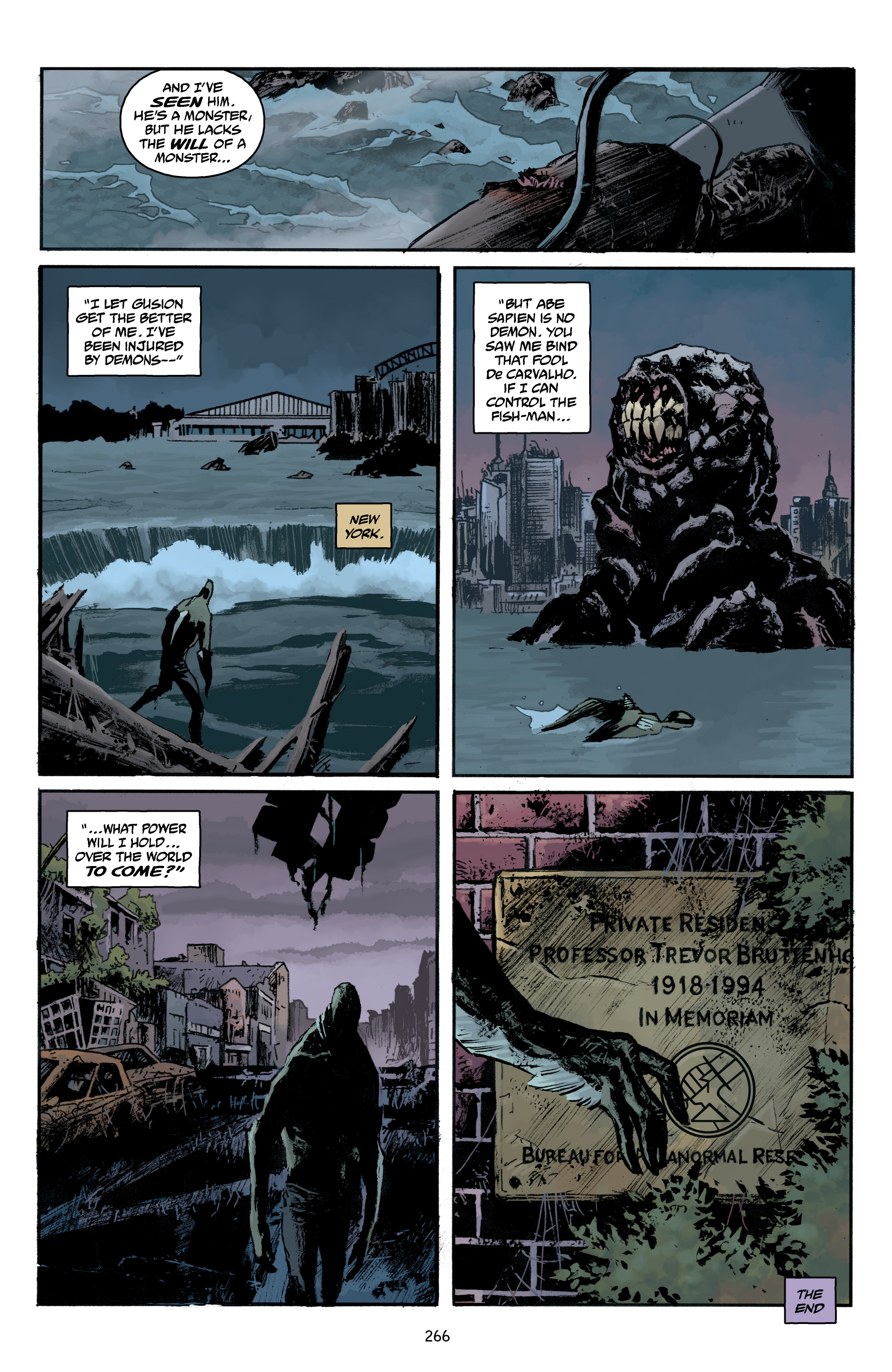 Read online Abe Sapien comic -  Issue # _TPB Dark and Terrible 2 (Part 3) - 66