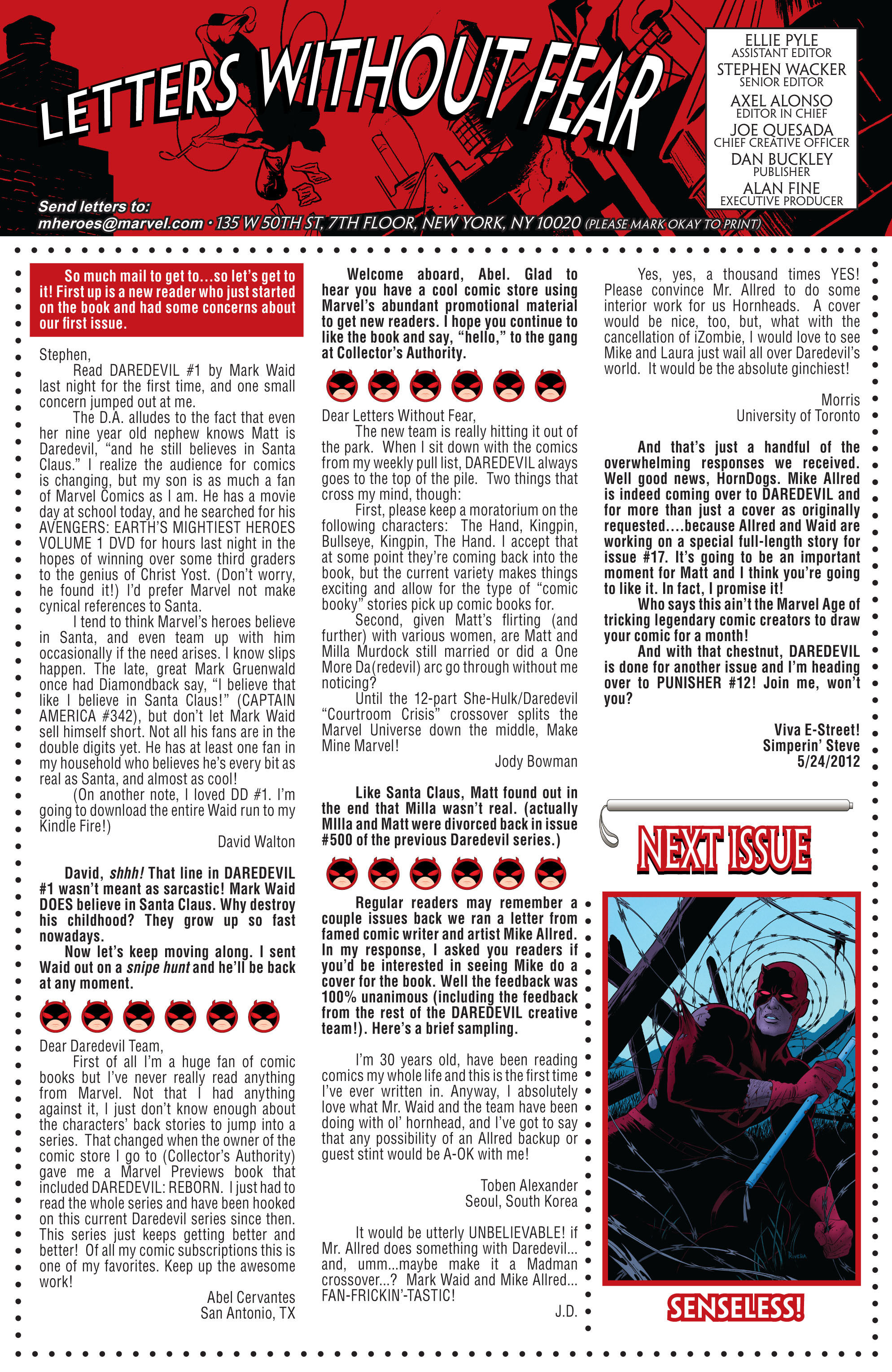 Read online Daredevil (2011) comic -  Issue #14 - 23