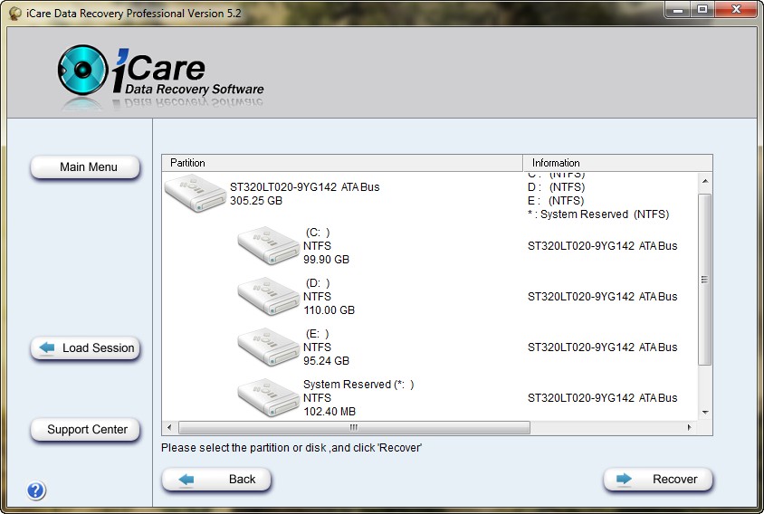 icare data recovery free license key