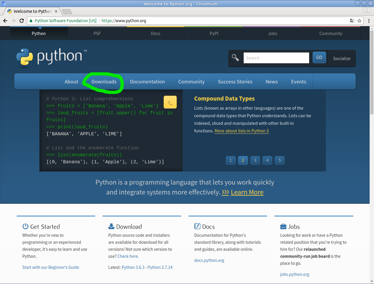 Course Python for Life 1