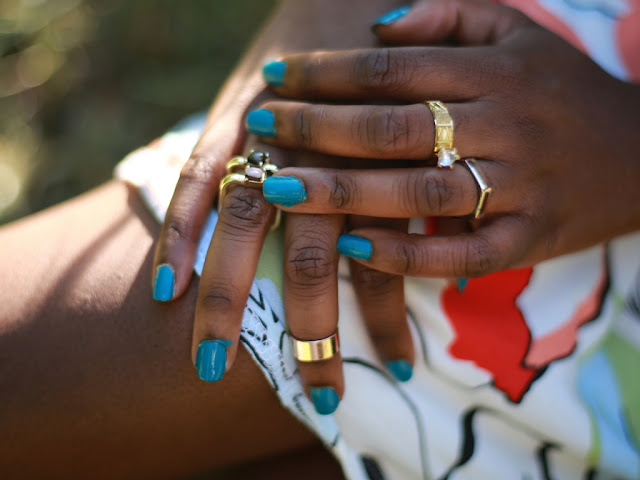 GOLD MIDI RINGS