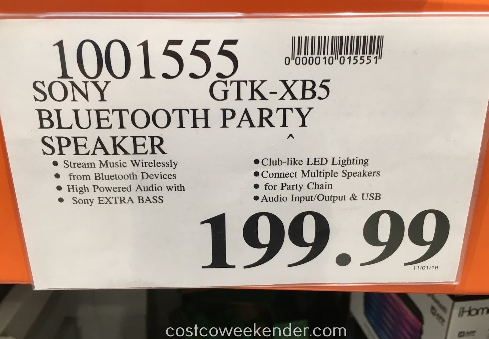 sony srs x55 costco