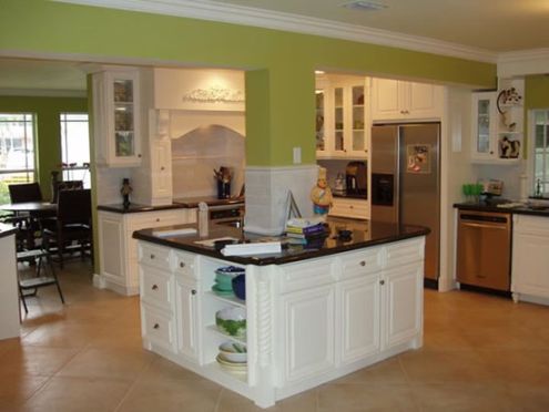 Kitchen paint ideas with white cabinets