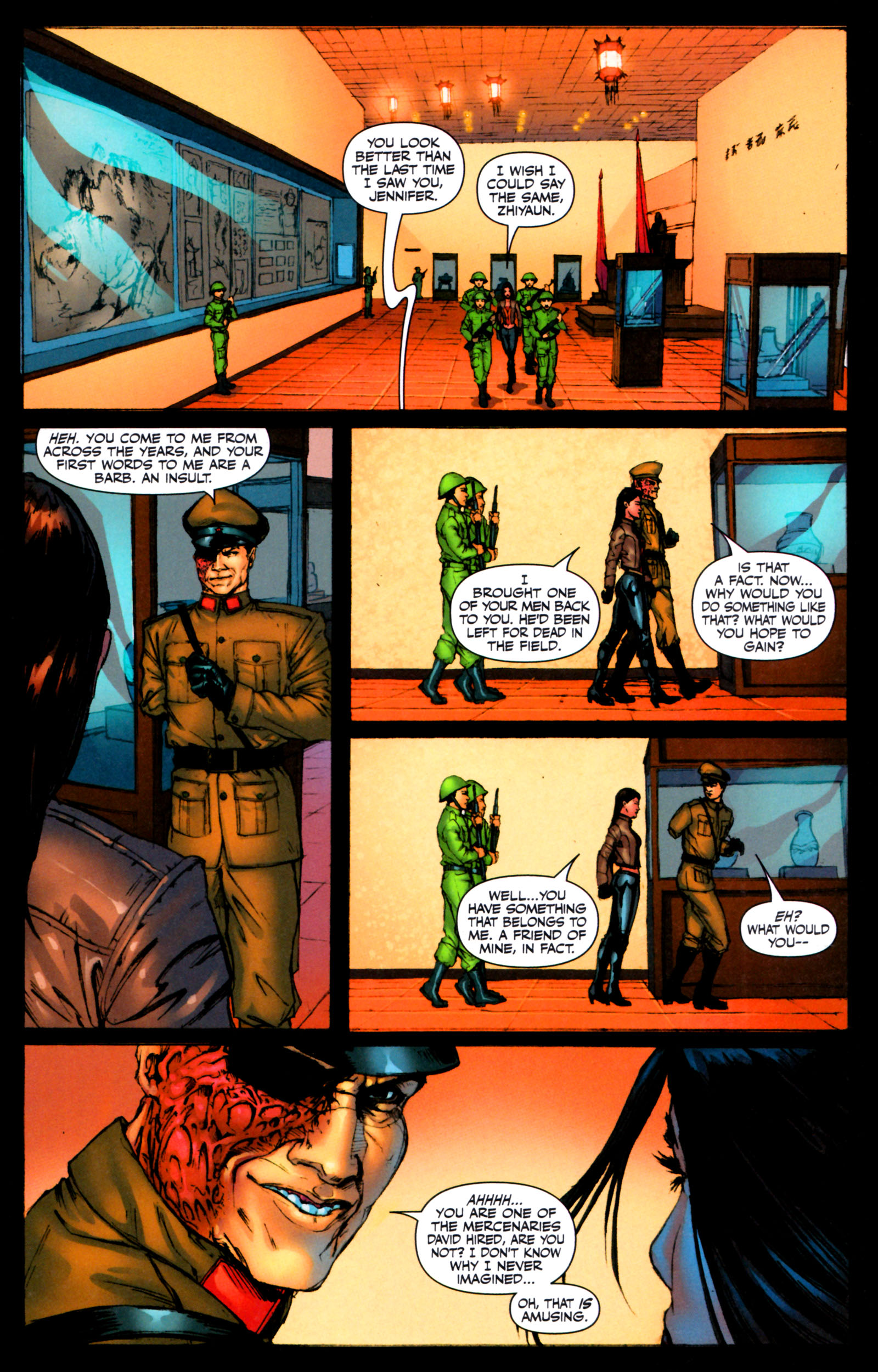 Read online Mercenaries comic -  Issue #1 - 25