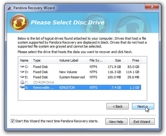 free pandora recovery software free pandora recovery software