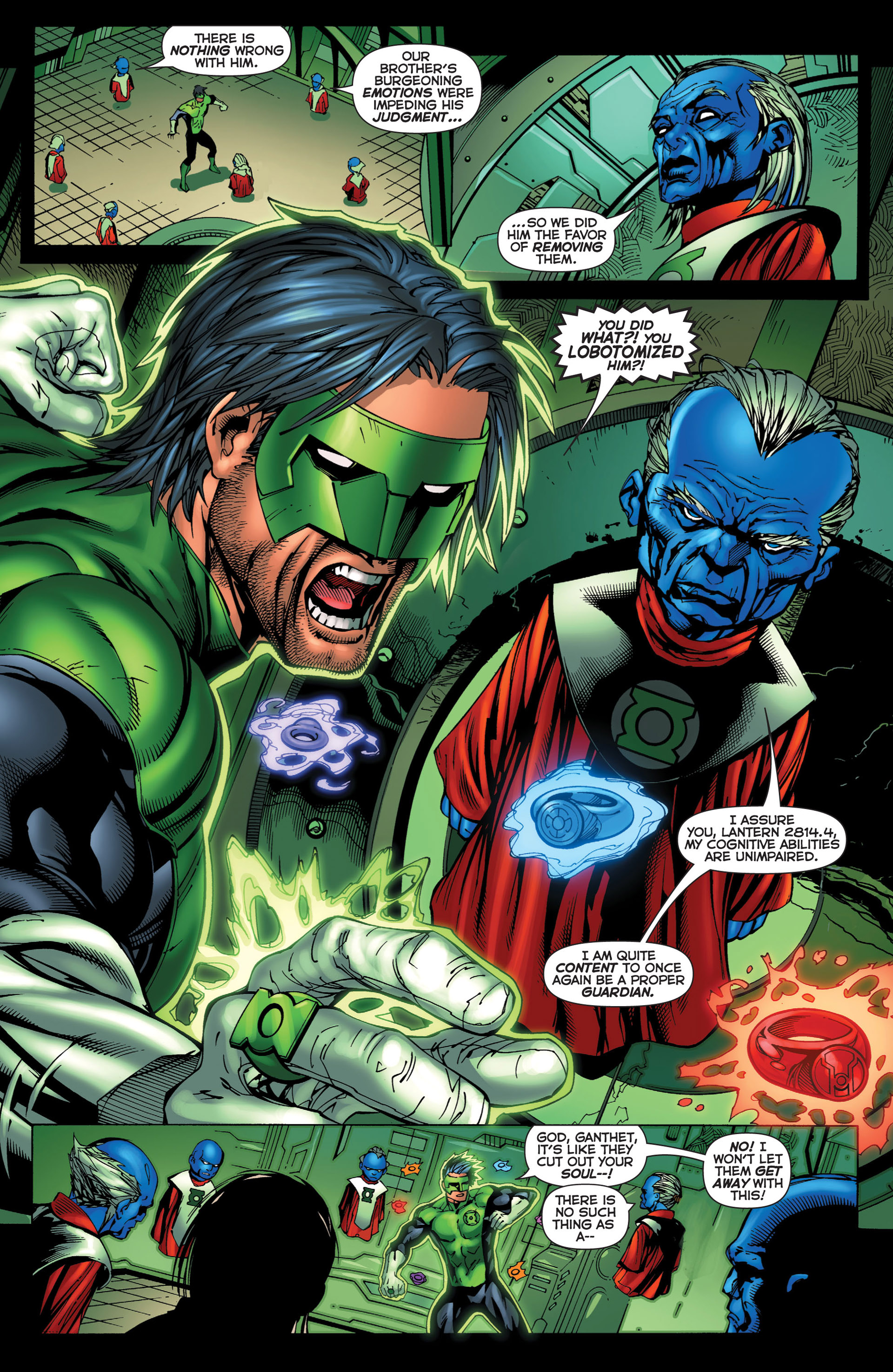 Read online Green Lantern: New Guardians comic -  Issue #2 - 18