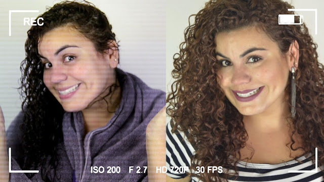 Super definição com gelatina de transição capilar + ativador de cachos leve!