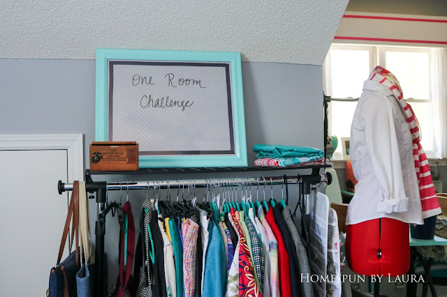 One Room Challenge Week 6 Home Office Sewing Craft Room Transformation