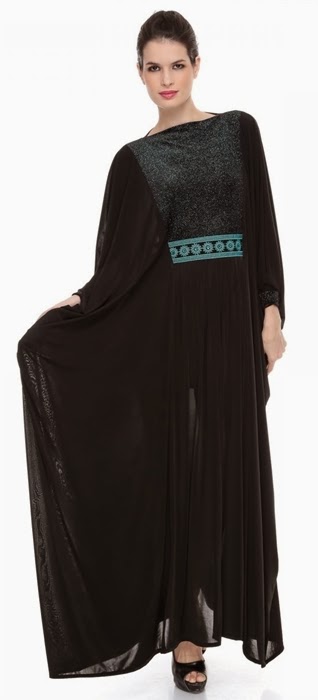 Printed Abaya Fashion 2014 | Digital Colored Abaya Collection | Chic ...