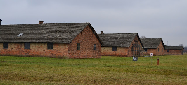 Vista de los barracones de Auschwitz-Birkenau