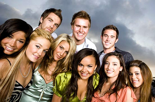 Ladies In Satin Blouses Laguna Beach Mtv Show