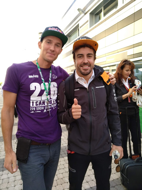 Fernando Alonso, Андрей Думчев, FORMULA 1 VTB Russian Grand Prix 2018