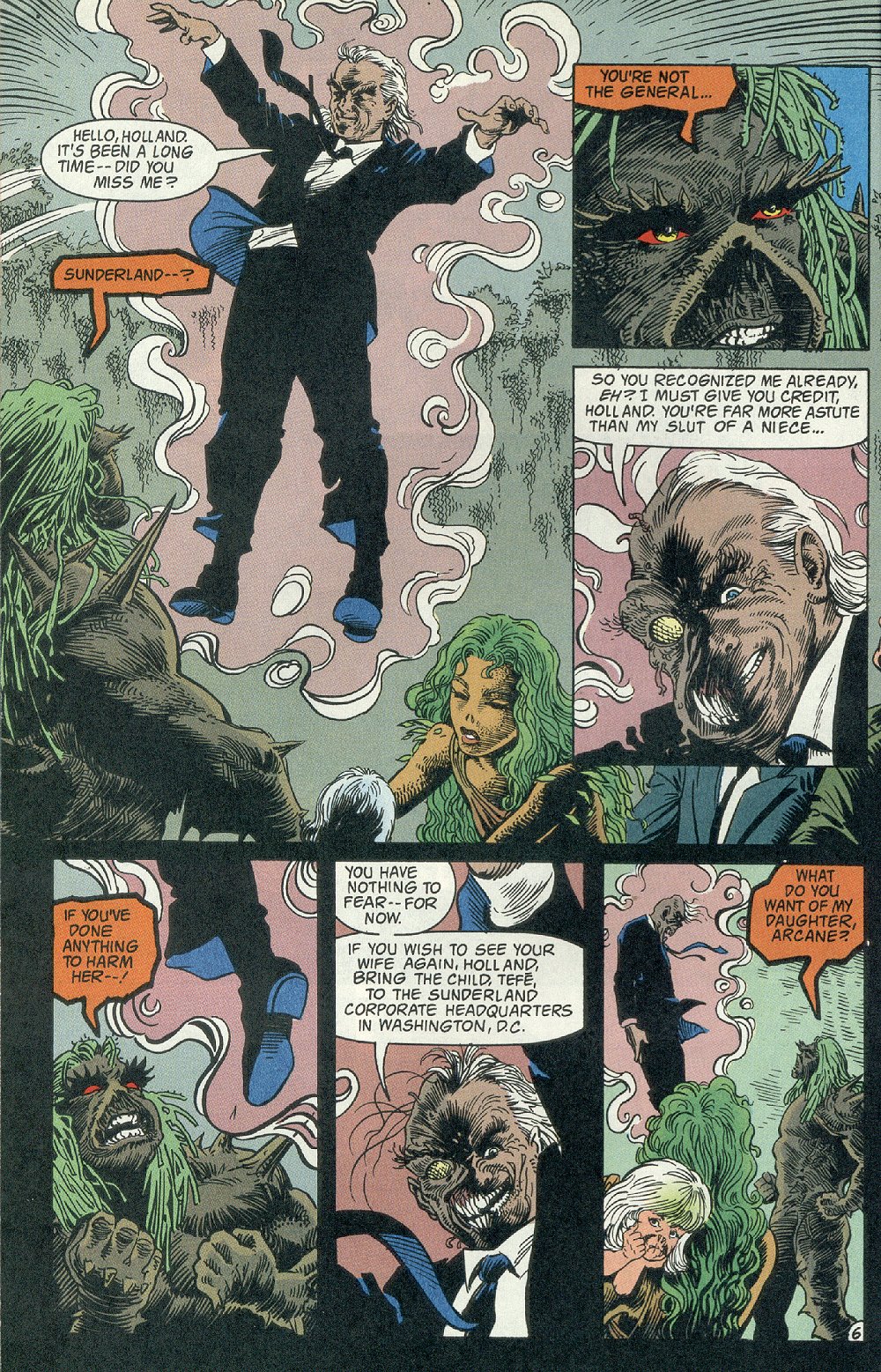 Read online Swamp Thing (1982) comic -  Issue #137 - 7