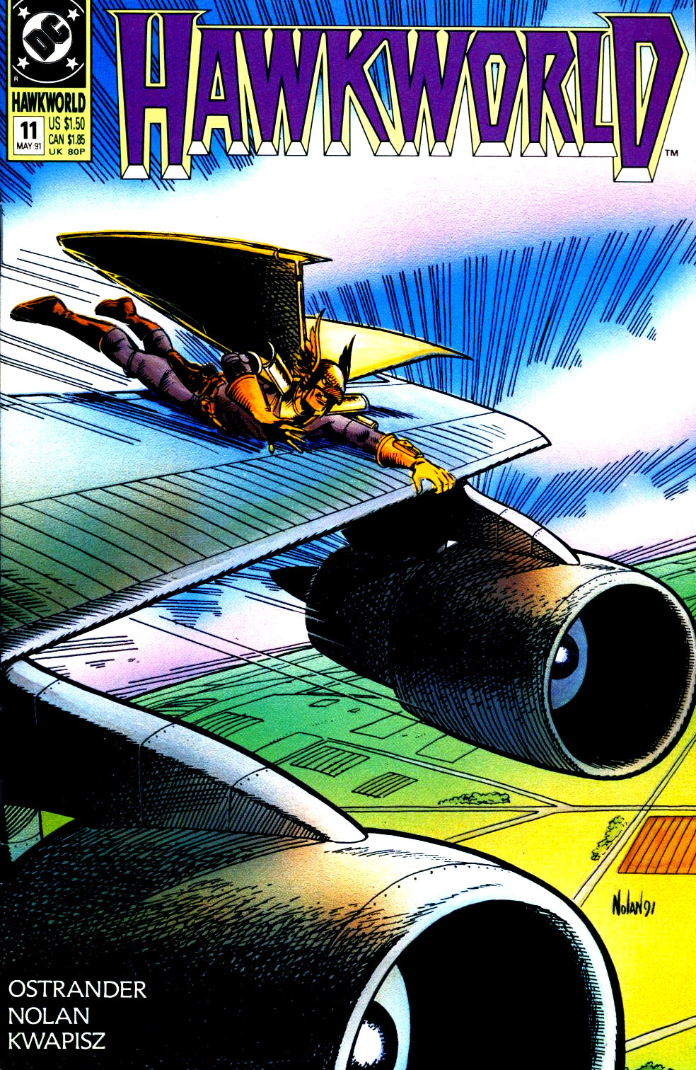 Read online Hawkworld (1990) comic -  Issue #11 - 1