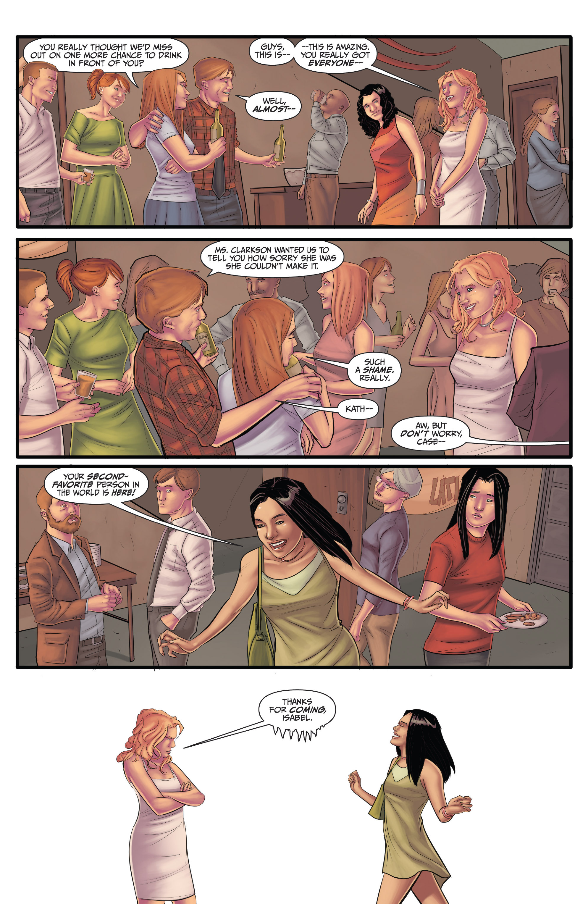 Read online Morning Glories comic -  Issue #39 - 16