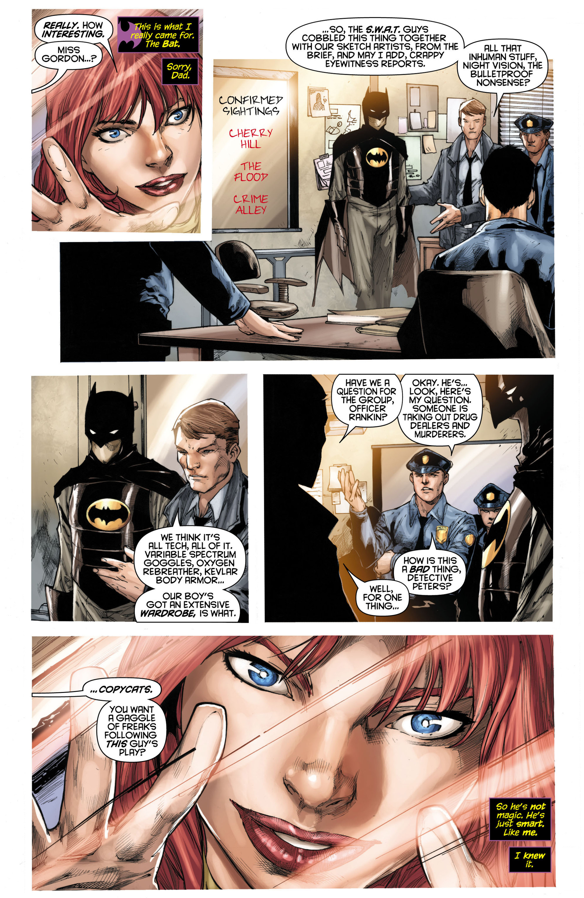 Read online Batgirl (2011) comic -  Issue #0 - 5