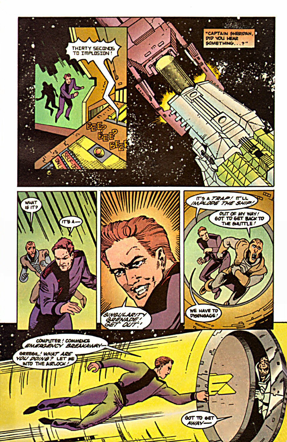 Read online Babylon 5 (1995) comic -  Issue #9 - 25