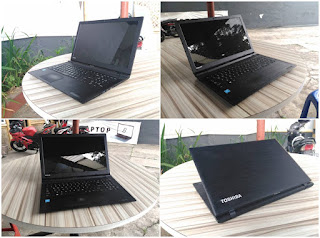 laptop bekas toshiba c55-c5268 quadcore