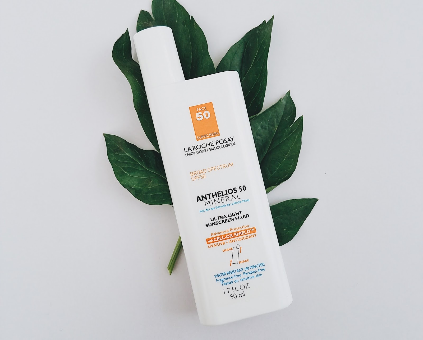 La Roche Posay Anthelios SPF 50 Mineral Sunscreen: Review by The Jen Project. Great for sensitive skin, products from UVA and UVB rays, dries to a velvety finish but doesn't dry out skin like other mineral/physical sunscreens do.