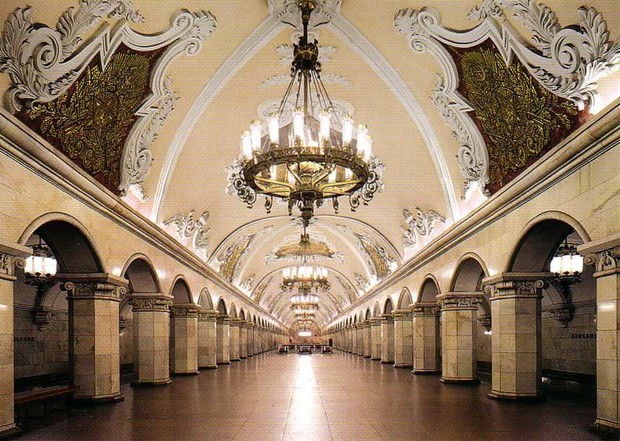 Metro System, Moscow, Russia