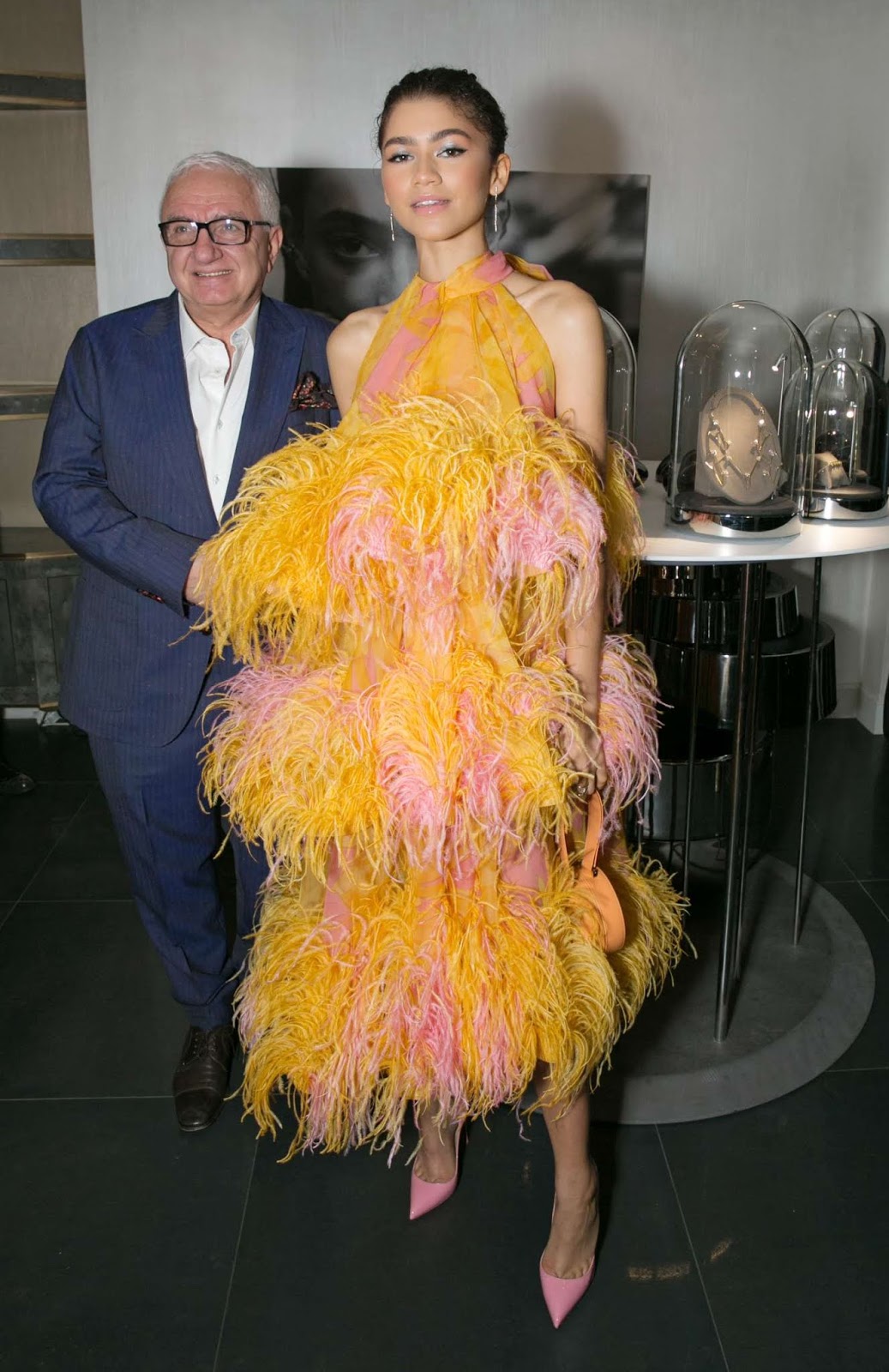 Zendaya goes glam at the Ame Jewelry launch in LA