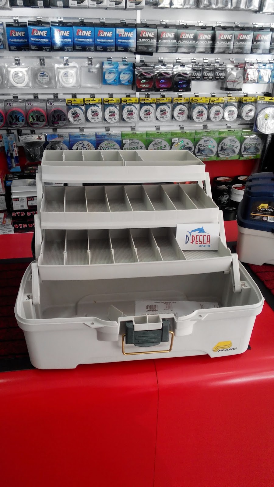 D´pesca : Caja de pesca plano