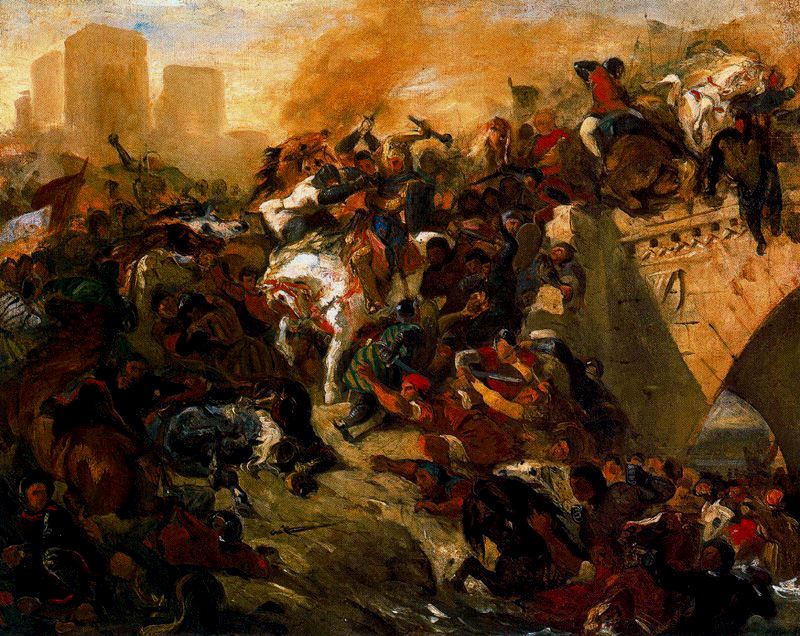 Eugène Delacroix, obras, cuadros, pinturas