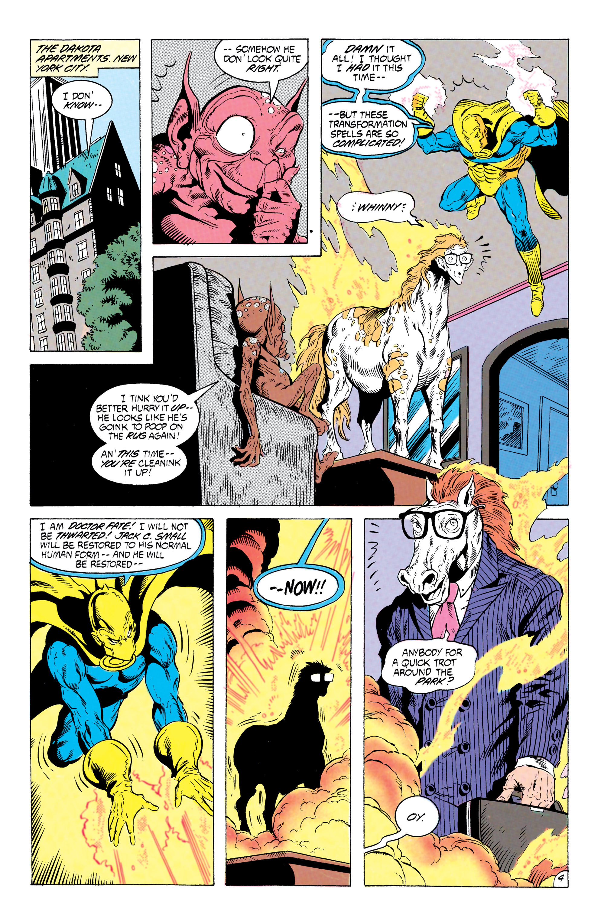 Read online Doctor Fate (1988) comic -  Issue #3 - 5