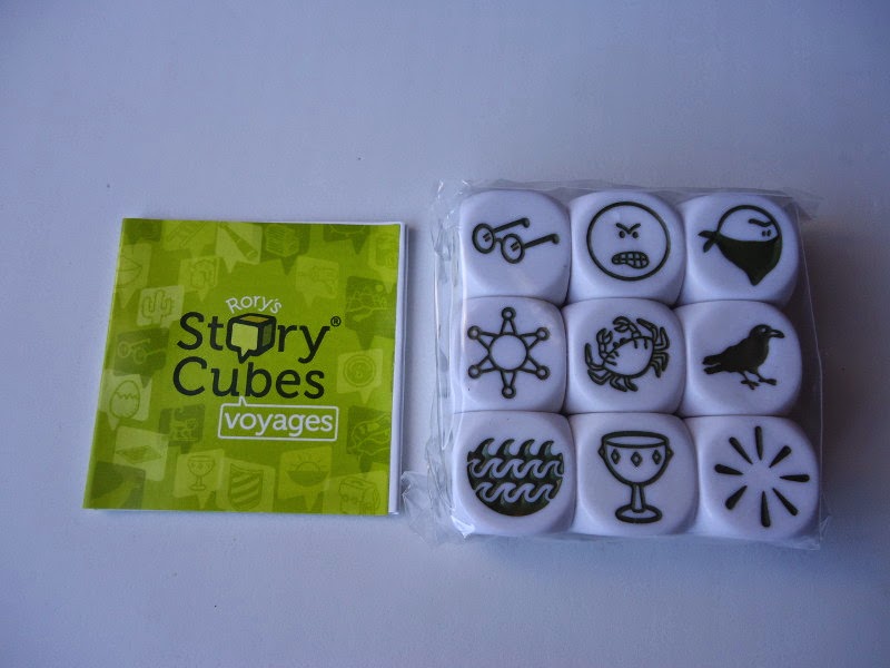Rory's Story Cubes Voyages – Jeu D'Histoires Créatives 9 Dés Multicolores (Version Allemande)
