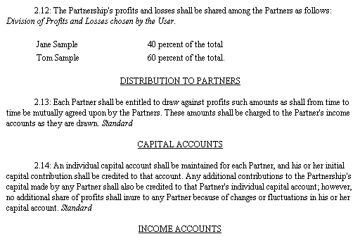 partnership agreement template forms word format excel template basic partnership agreement template