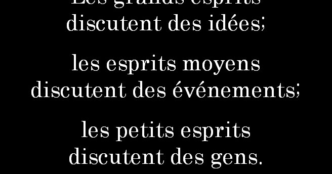 Les Grands Esprits Discutent Des Idées
