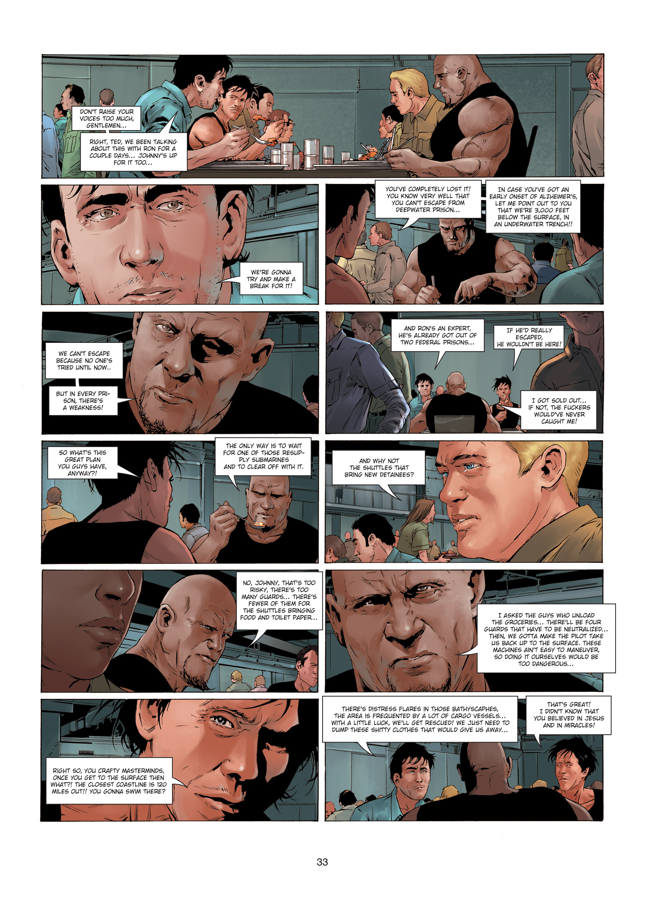 Read online Deepwater Prison comic -  Issue #1 - 33