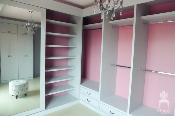 Decor Me Hy By Elle Uy Project Pink The Walk In Closet Chic Walk In Closet Pink Gray