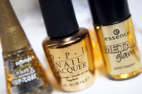 Budget topcoat met bladgoud | Essence & Bourjois, OPI dupes?