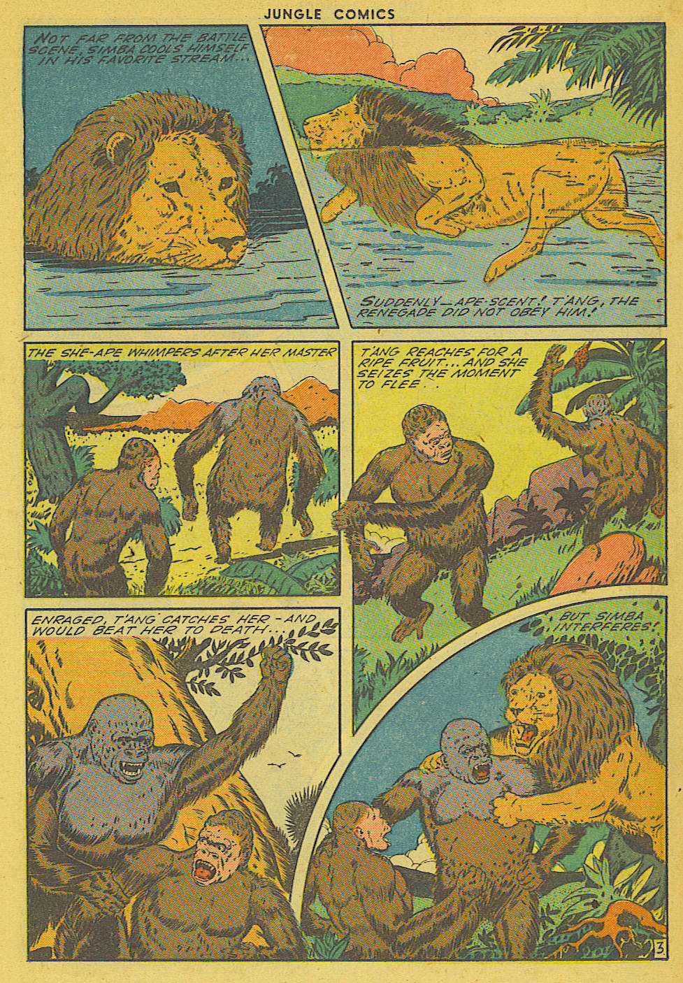 Read online Jungle Comics comic -  Issue #62 - 25