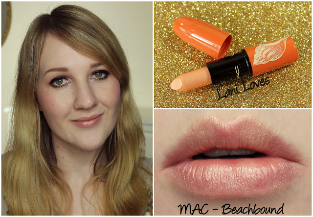 MAC Beachbound Lipstick swatch