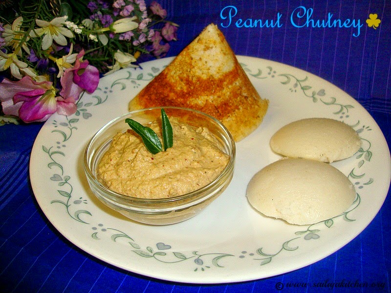 images for Peanut Chutney Recipe /  Verusenaga Pachadi / Palli Pachadi Recipe / Easy Peanut Chutney Recipe 