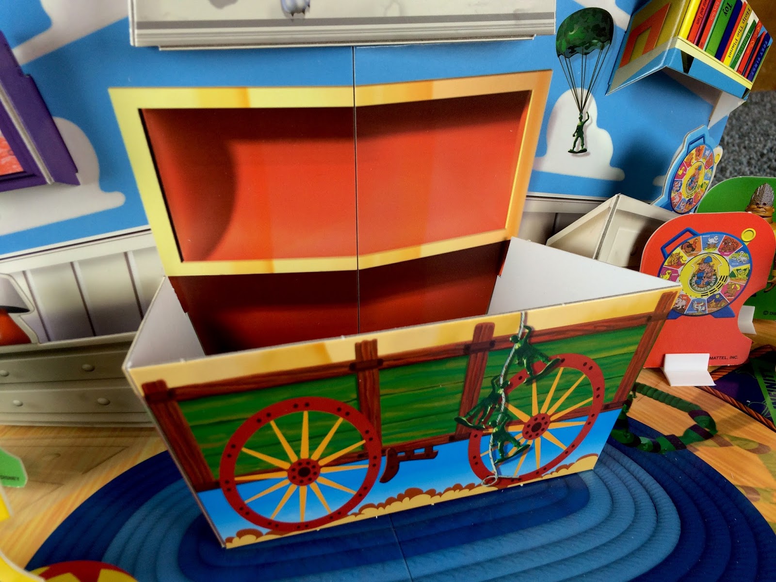 Dan the Pixar Fan Toy Story "Toys Awaaaay!" Board Game