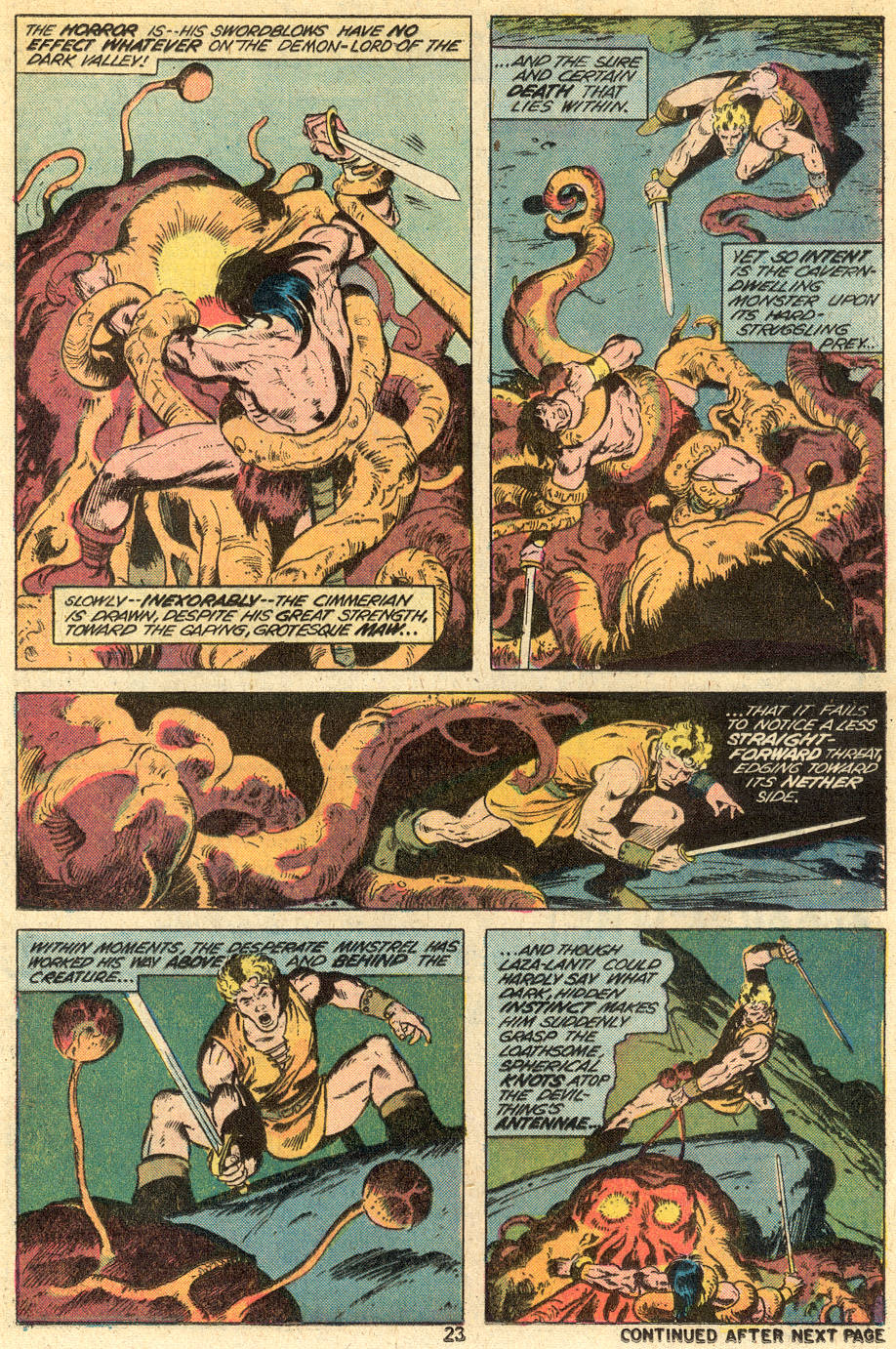 Read online Conan the Barbarian (1970) comic -  Issue #45 - 14