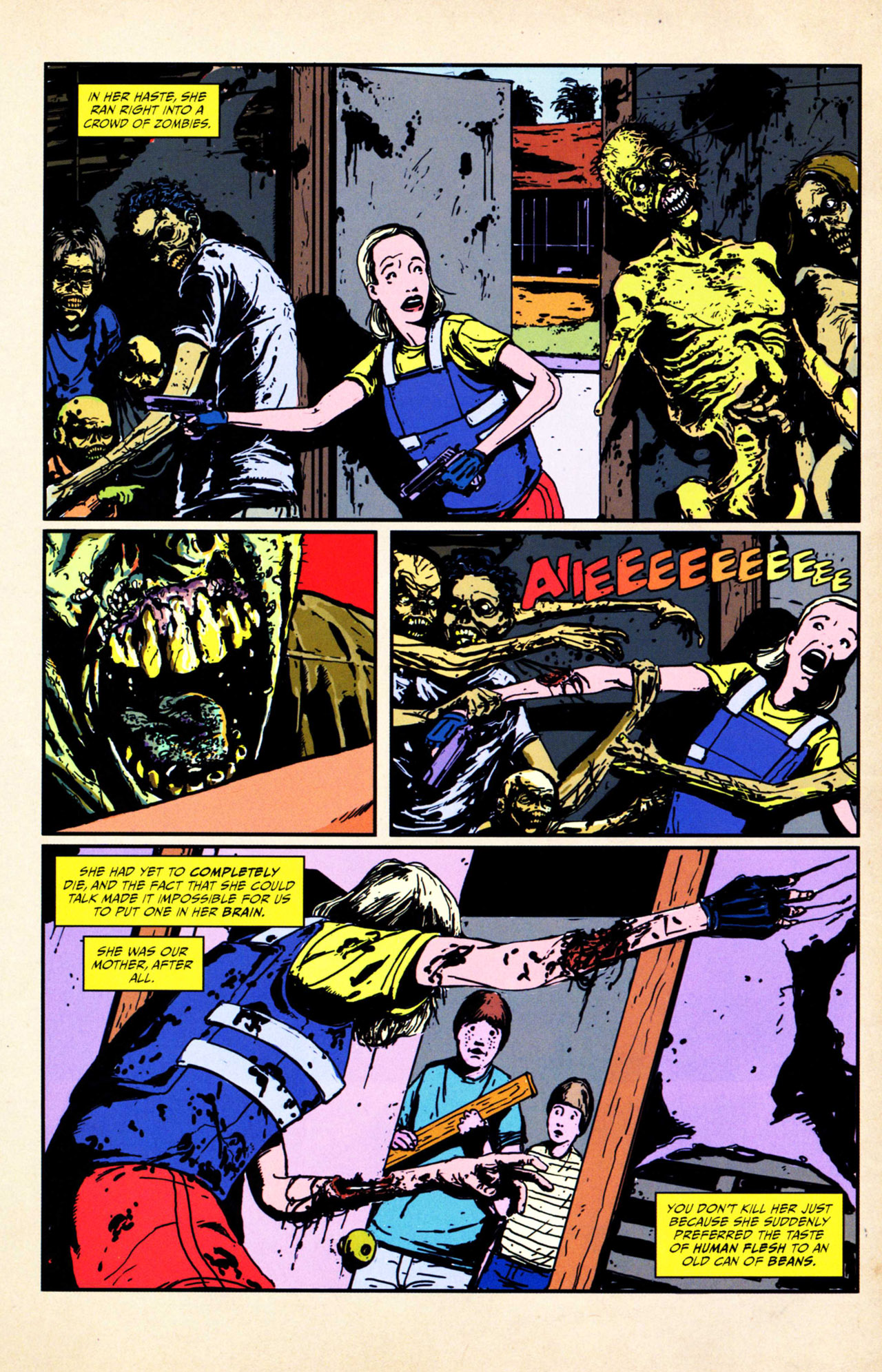 Read online Pieces for Mom : A Tale of the Undead comic -  Issue # Full - 7