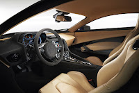Jaguar C-X75 Hybrid supercar prototype interior