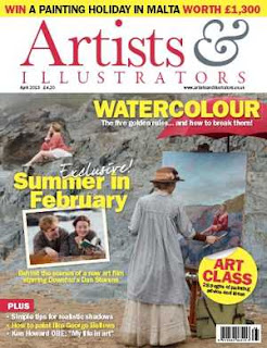 Artists and Illustrators Magazine April 2013