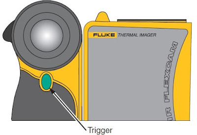 Press trigger button for capturing an image