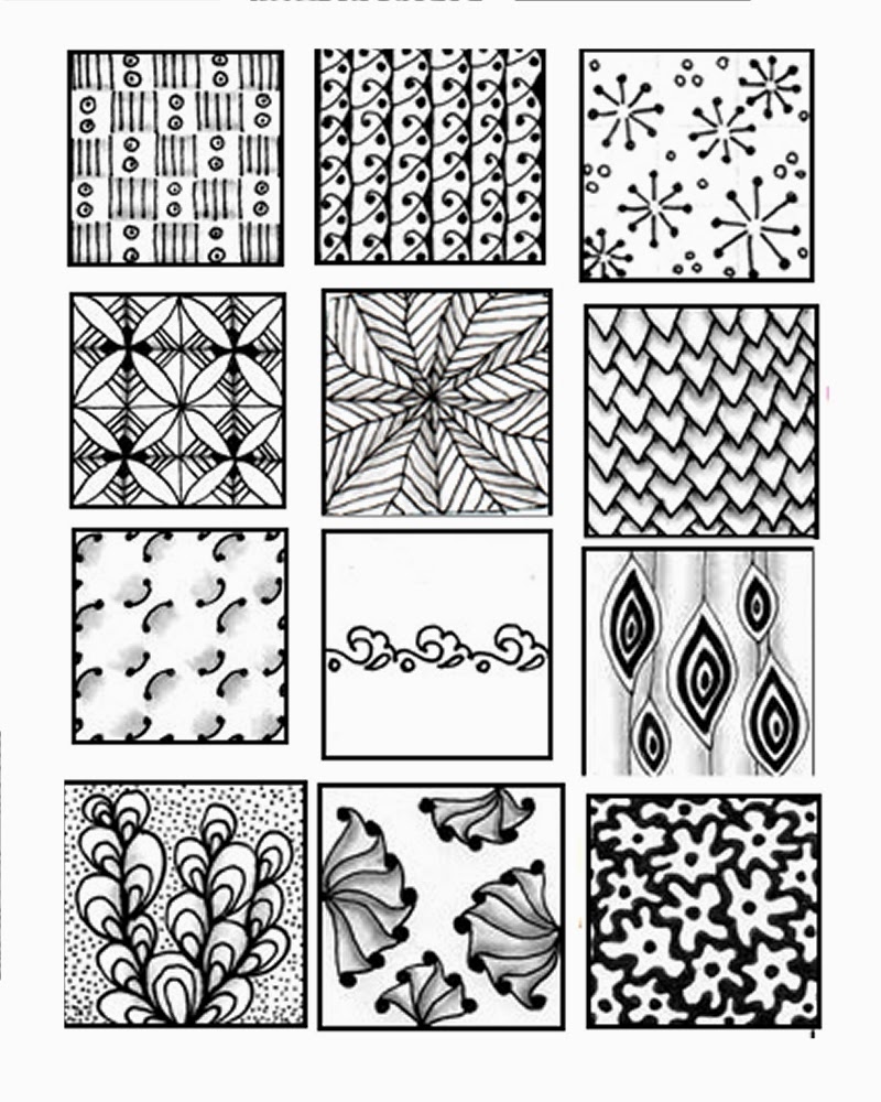 Zentangle Patterns Pdf / 3D Zentangle: Shading Aura-Leah PDF Ebook ...