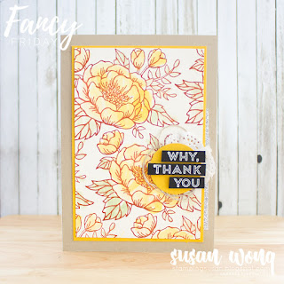 Birthday Blossoms + Pieces & Patterns - Susan Wong for Fancy Friday