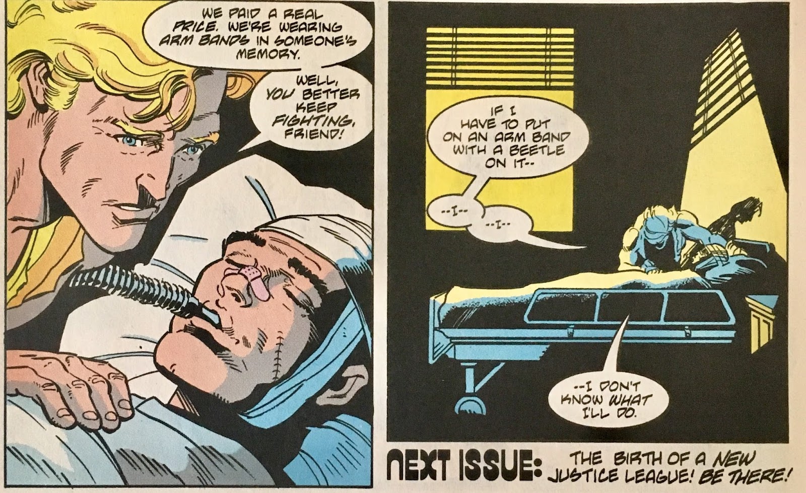 Justice League America 70 (1993) Chris is on Infinite Earths